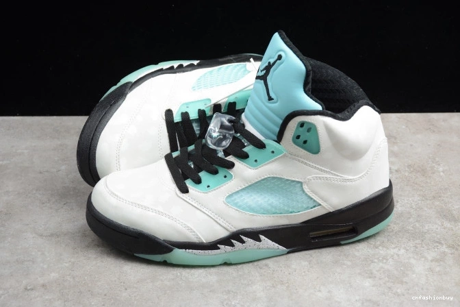 Island CN2932-100 Air 5 Jordan Green 0726